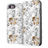 Looney Tunes Tasmanian Devil Super Sized Pattern iPhone 7 Folio Case