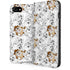 Looney Tunes Tasmanian Devil Super Sized Pattern iPhone SE (2nd & 3rd Gen) Folio Case