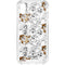 Looney Tunes Tasmanian Devil Super Sized Pattern iPhone XS Clear Case
