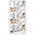 Looney Tunes Tasmanian Devil Super Sized Pattern iPhone XS Clear Case