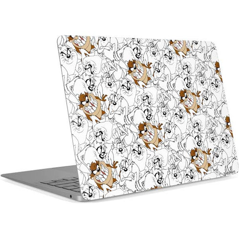 Looney Tunes Tasmanian Devil Super Sized Pattern Apple MacBook Air Skin
