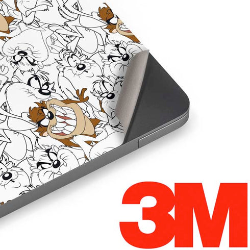 Looney Tunes Tasmanian Devil Super Sized Pattern Apple MacBook Air Skin