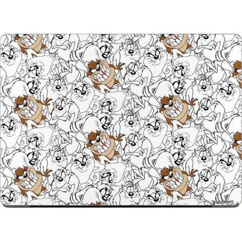 Looney Tunes Tasmanian Devil Super Sized Pattern Apple MacBook Pro 14-inch Skin