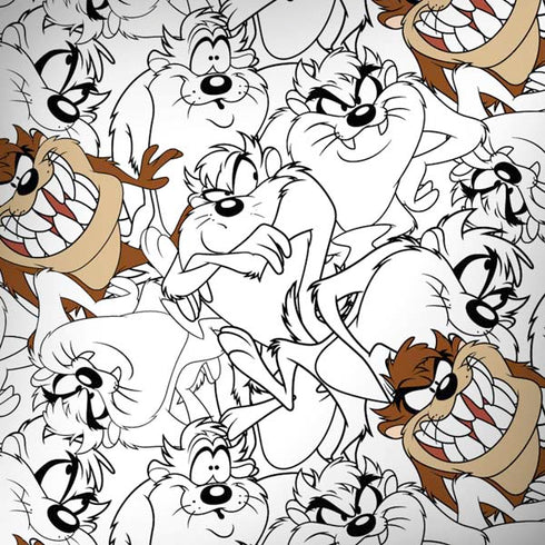 Looney Tunes Tasmanian Devil Super Sized Pattern Moto G6 Skin