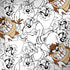 Looney Tunes Tasmanian Devil Super Sized Pattern Moto G6 Skin
