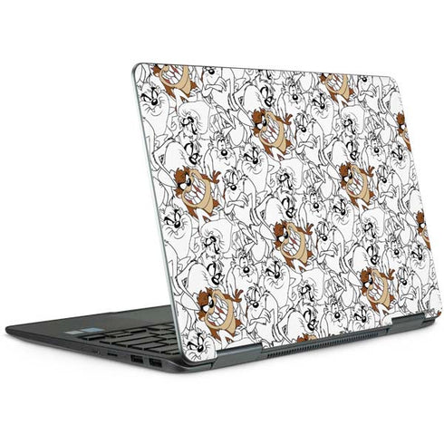 Looney Tunes Tasmanian Devil Super Sized Pattern Notebook 9 Pro 13in (2017) Skin