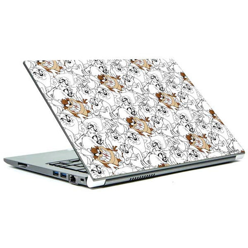 Looney Tunes Tasmanian Devil Super Sized Pattern Portege Z30t/Z30t-A Skin