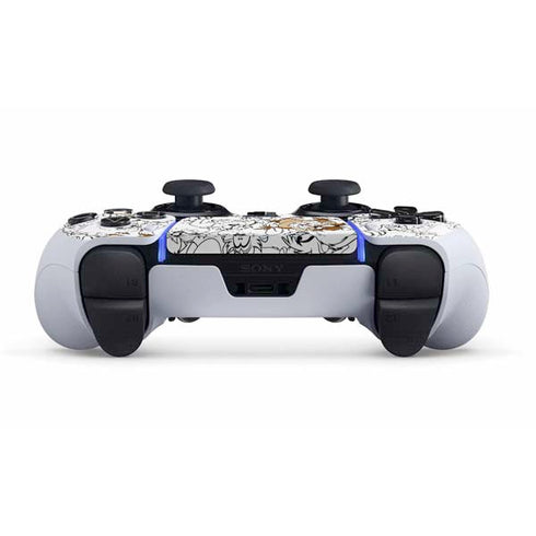 Looney Tunes Tasmanian Devil Super Sized Pattern PS5 DualSense Edge Pro Controller Skin