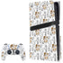 Looney Tunes Tasmanian Devil Super Sized Pattern PS5 Pro Disk Bundle Skin