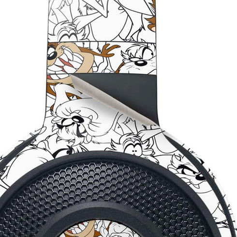 Looney Tunes Tasmanian Devil Super Sized Pattern Razer Kraken X Skin