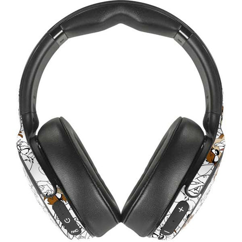 Looney Tunes Tasmanian Devil Super Sized Pattern Skullcandy Venue Skin