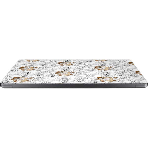 Looney Tunes Tasmanian Devil Super Sized Pattern Surface Laptop 7 15in Skin