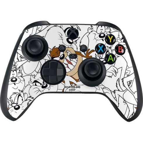 Looney Tunes Tasmanian Devil Super Sized Pattern Xbox Series X Skins