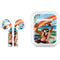 Looney Tunes Tasmanian Devil Surfboard Apple AirPods Skin