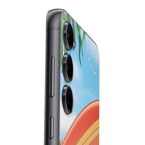 Looney Tunes Tasmanian Devil Surfboard Galaxy A16 5G Skin