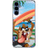 Looney Tunes Tasmanian Devil Surfboard Galaxy A55 5G Clear Case
