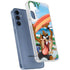 Looney Tunes Tasmanian Devil Surfboard Galaxy A55 5G Clear Case