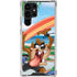 Looney Tunes Tasmanian Devil Surfboard Galaxy S23 Ultra Clear Case