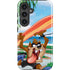 Looney Tunes Tasmanian Devil Surfboard Galaxy S25 Impact Case