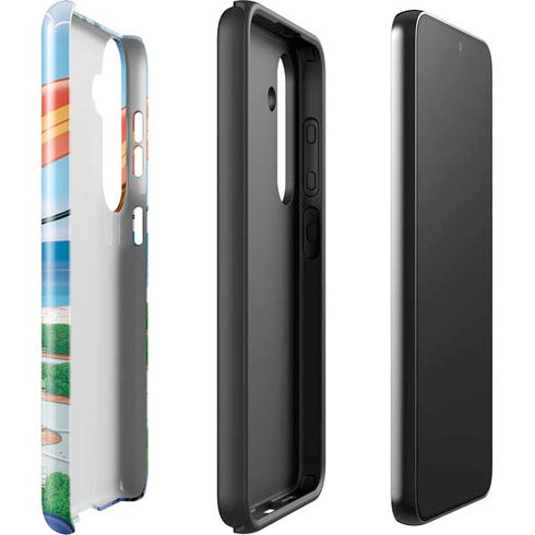 Looney Tunes Tasmanian Devil Surfboard Galaxy S25 Impact Case