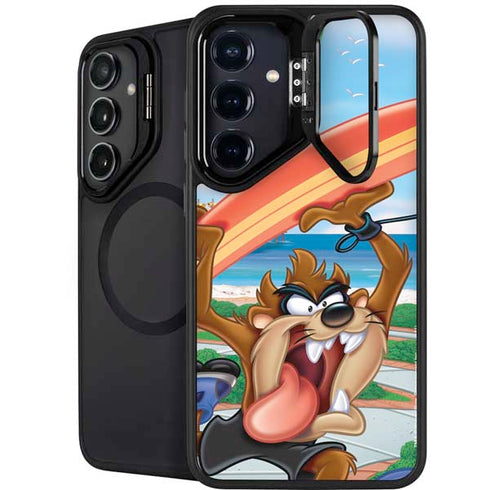 Looney Tunes Tasmanian Devil Surfboard Galaxy S24 Kickstand Case