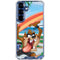 Looney Tunes Tasmanian Devil Surfboard Galaxy S25 Clear Case