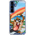 Looney Tunes Tasmanian Devil Surfboard Galaxy S25 Clear Case