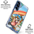 Looney Tunes Tasmanian Devil Surfboard Galaxy S25 Clear Case