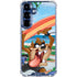 Looney Tunes Tasmanian Devil Surfboard Galaxy S25 Plus Clear Case