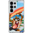 Looney Tunes Tasmanian Devil Surfboard Galaxy S25 Ultra Clear Case