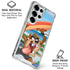 Looney Tunes Tasmanian Devil Surfboard Galaxy S25 Ultra Clear Case