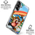Looney Tunes Tasmanian Devil Surfboard Galaxy S26 Plus Clear Case