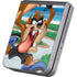 Looney Tunes Tasmanian Devil Surfboard Galaxy Z Flip6 Skin