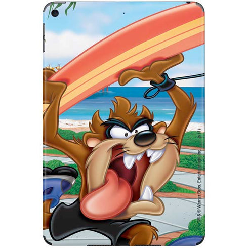 Looney Tunes Tasmanian Devil Surfboard iPad Skins