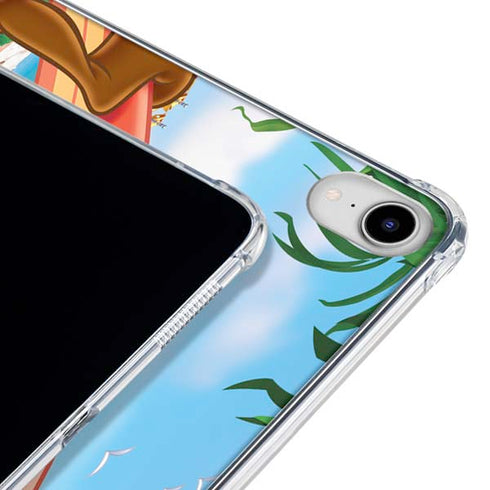 Looney Tunes Tasmanian Devil Surfboard iPad 11th Gen (2025) Clear Case