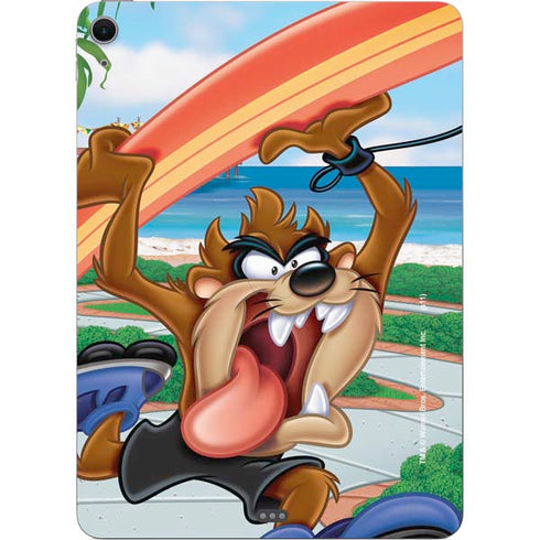 Looney Tunes Tasmanian Devil Surfboard Apple iPad Air Skin