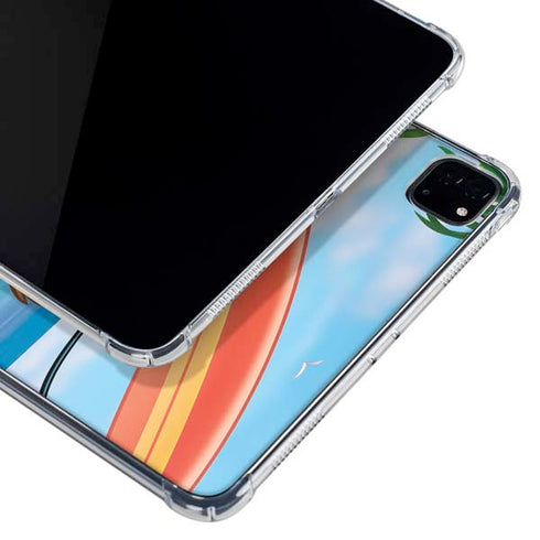 Looney Tunes Tasmanian Devil Surfboard iPad Pro 11in (2024) Clear Case