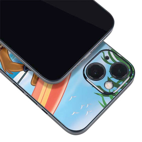 Looney Tunes Tasmanian Devil Surfboard iPhone Skins