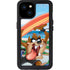 Looney Tunes Tasmanian Devil Surfboard iPhone 15 Plus Waterproof Case