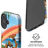 Looney Tunes Tasmanian Devil Surfboard iPhone 16 Magsafe Impact Case