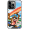 Looney Tunes Tasmanian Devil Surfboard iPhone 16 Pro Clear Case