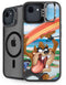 Looney Tunes Tasmanian Devil Surfboard iPhone 16e Kickstand Case