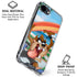 Looney Tunes Tasmanian Devil Surfboard iPhone 16e Clear Case