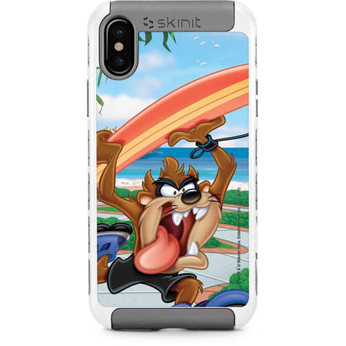 Looney Tunes Tasmanian Devil Surfboard iPhone Cases