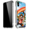 Looney Tunes Tasmanian Devil Surfboard iPhone X/XS Clear Case
