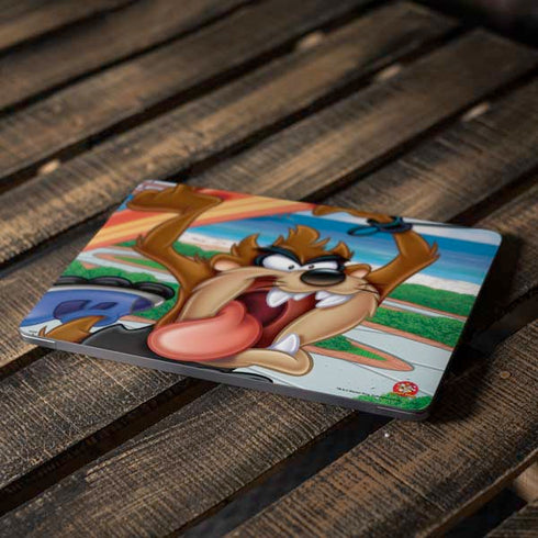 Looney Tunes Tasmanian Devil Surfboard Apple MacBook Air Skin