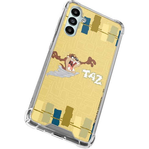 Looney Tunes Tasmanian Devil Swirl Cream Gabb Phone 4 Clear Case
