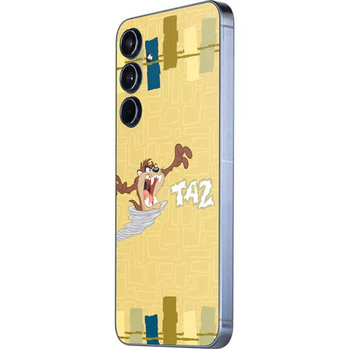 Looney Tunes Tasmanian Devil Swirl Cream Galaxy A36 5G Skin