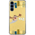 Looney Tunes Tasmanian Devil Swirl Cream Galaxy A55 5G Clear Case