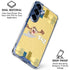 Looney Tunes Tasmanian Devil Swirl Cream Galaxy S25 Plus Clear Case